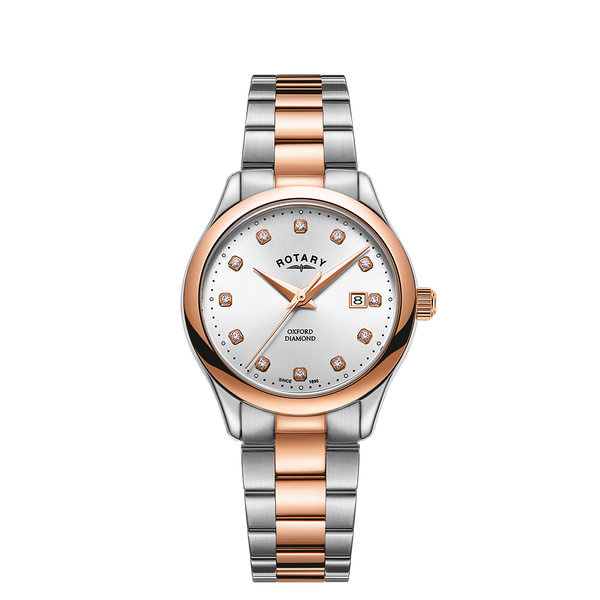 Rotary Contemporary Diamond Set Watch - LB05094/70/D
