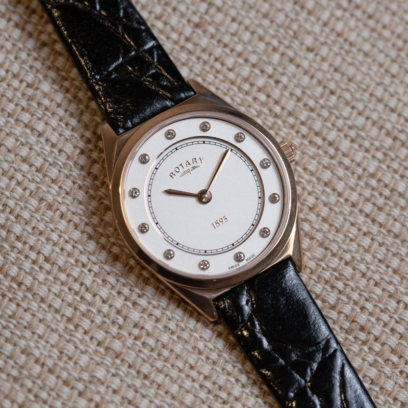 Rotary Ultra Slim Swiss Made Watch - LS08003/02