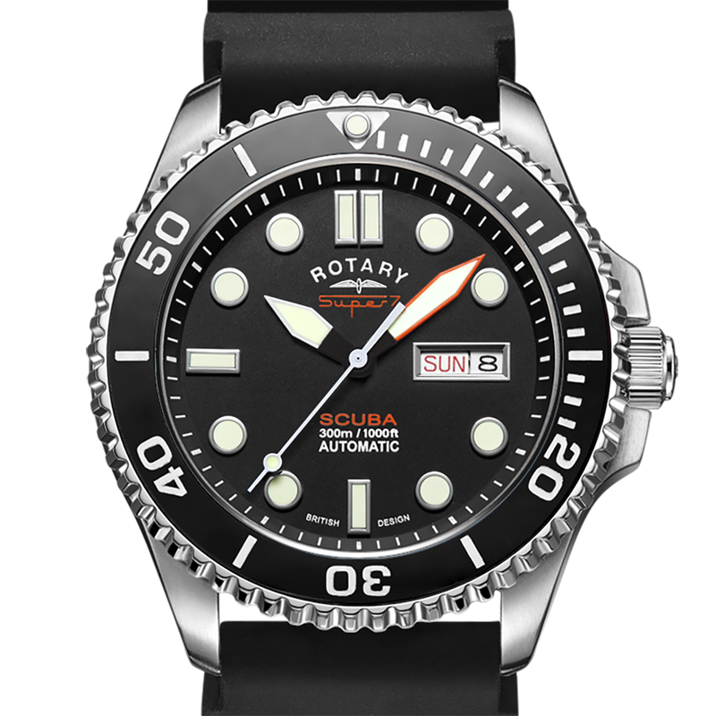 Rotary Super7 SCUBA Rubber Strap - S7S001S
