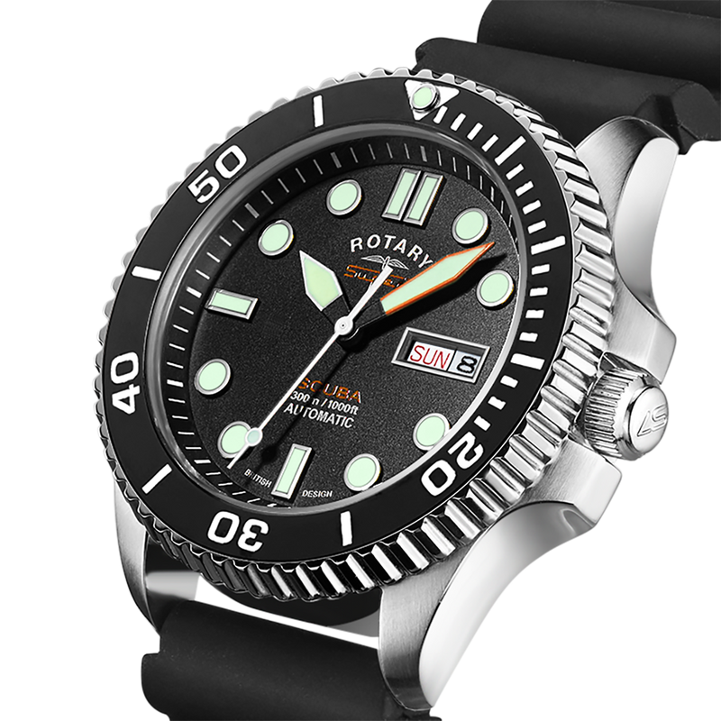 Rotary Super7 SCUBA Rubber Strap - S7S001S