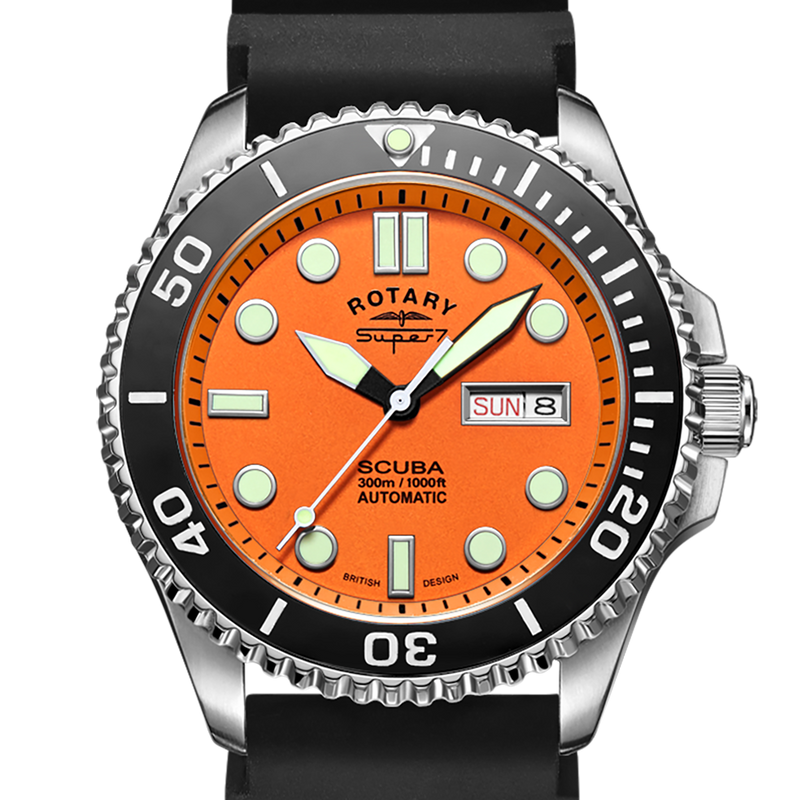 Rotary Super7 SCUBA Rubber Strap - S7S002S