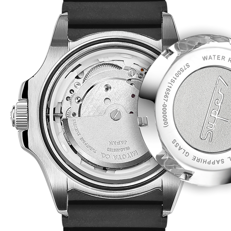 Rotary Super7 SCUBA Rubber Strap - S7S002S
