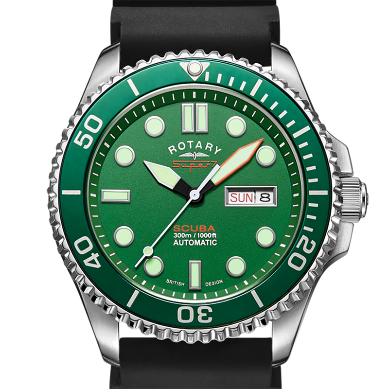 Rotary Super7 SCUBA Rubber Strap - S7S003S