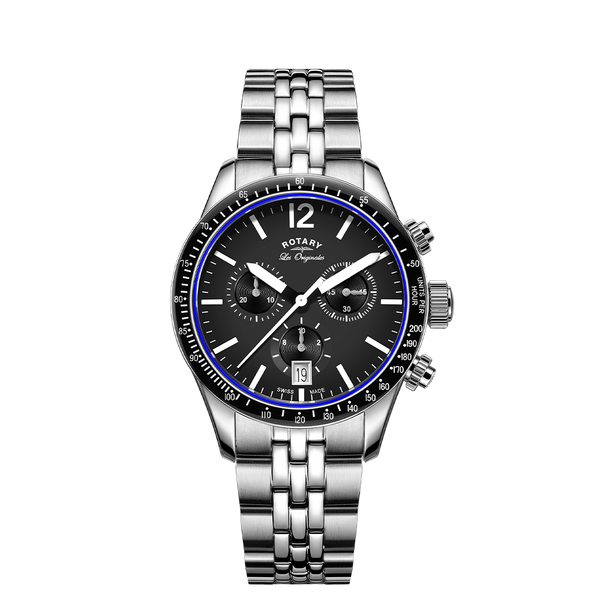 Rotary chronograph 2025 men's watch