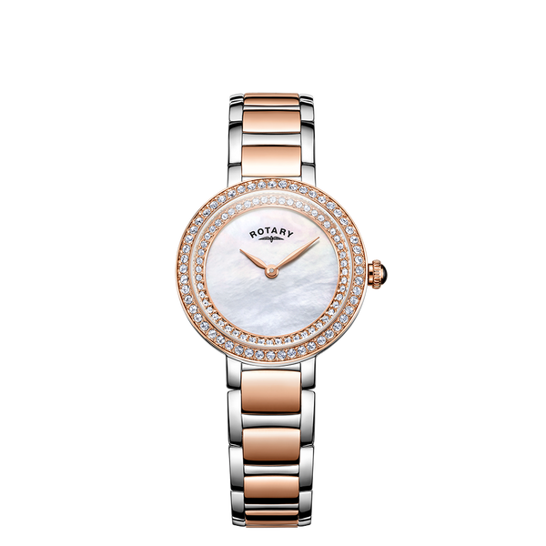 Rotary Cocktail Crystal Set Watch - LB05086/41L